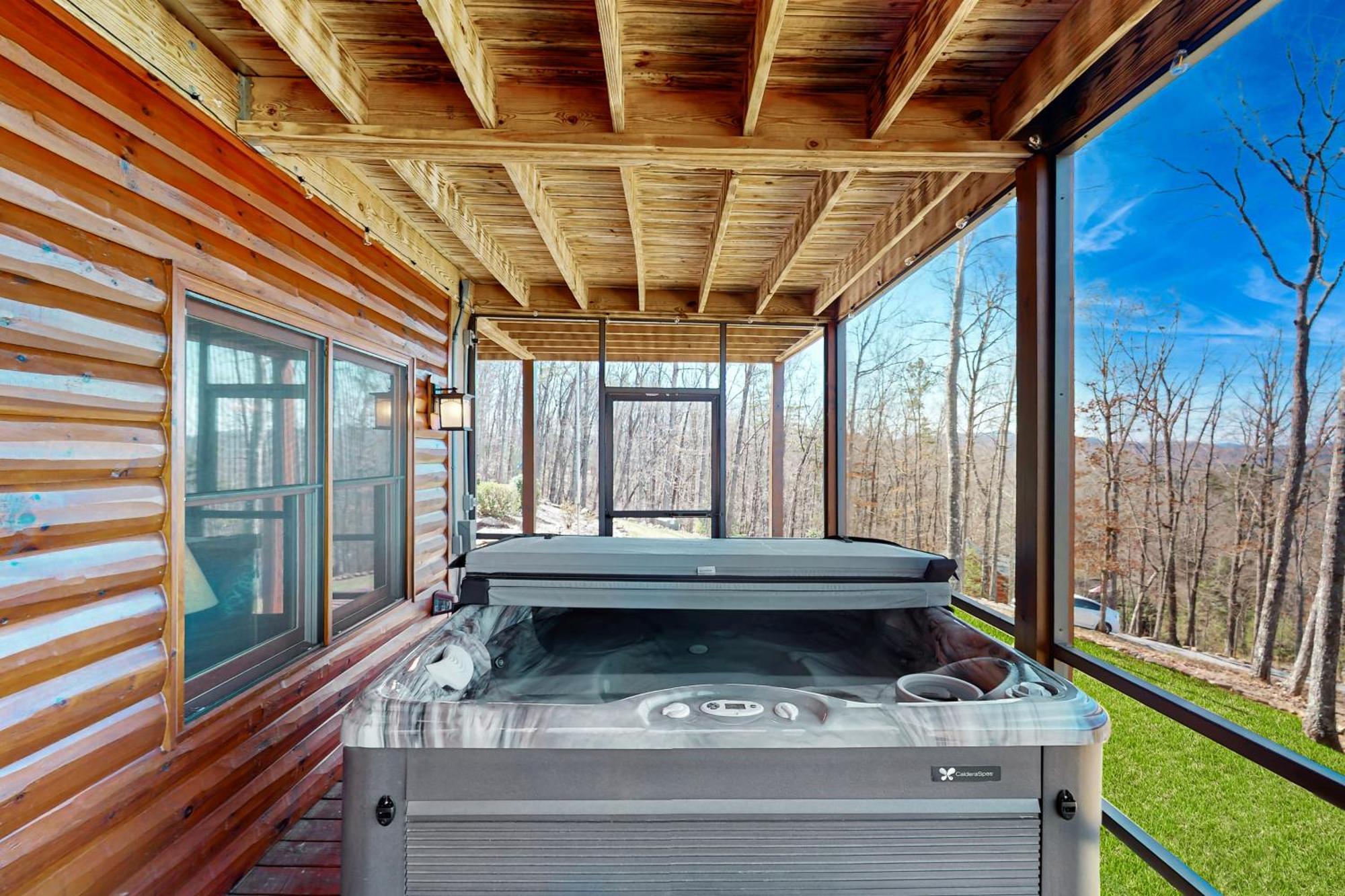 Bougie Bear Cabin Morganton Экстерьер фото